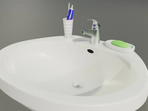 Lavabo de salle de bain Modèle 3D