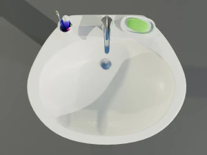 Lavabo de salle de bain Modèle 3D