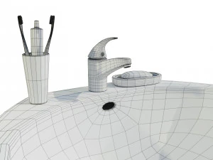 Lavabo de salle de bain Modèle 3D