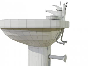 Lavabo de salle de bain Modèle 3D