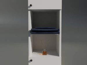 Banyo Dolabı 3D Model