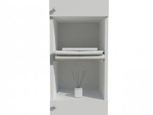 Banyo Dolabı 3D Model