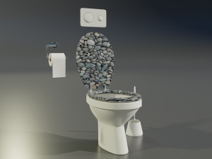 Toilet 3D 모델