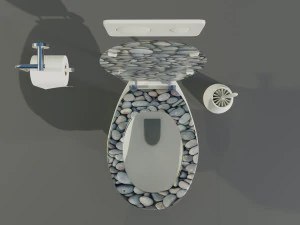 Toilet 3D Model
