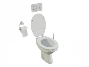 Toilet 3D Model