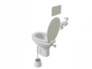 Toilet 3D 모델
