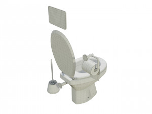 Toilet 3D 모델