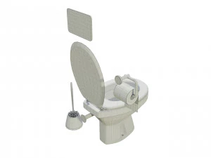 Toilet 3D Model
