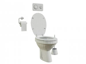 Toilet 3D Model
