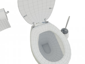 Toilet 3D 모델