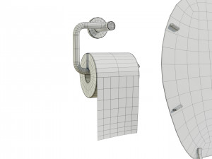 Toilet 3D 모델