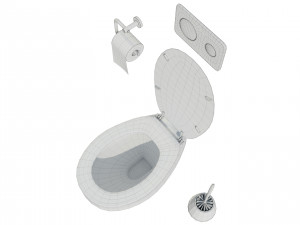 Toilet 3D 모델