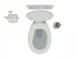 Toilet 3D Model