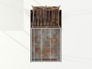 Wood-burning Barbecue 3D Model