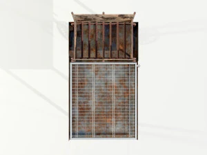 Wood-burning Barbecue 3D Model