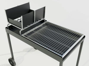 Wood-burning Barbecue 2 3D Model