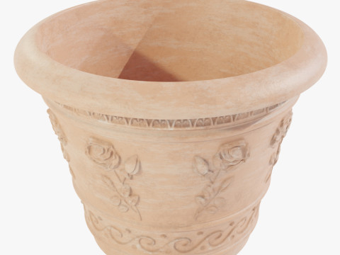Terracotta Vase 1 3D Model