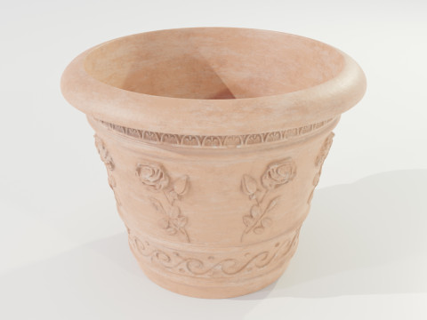 Terracotta Vase 1 Modèle 3D