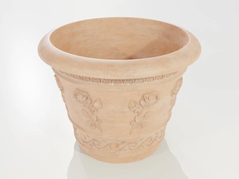 Terracotta Vase 1 3D Model