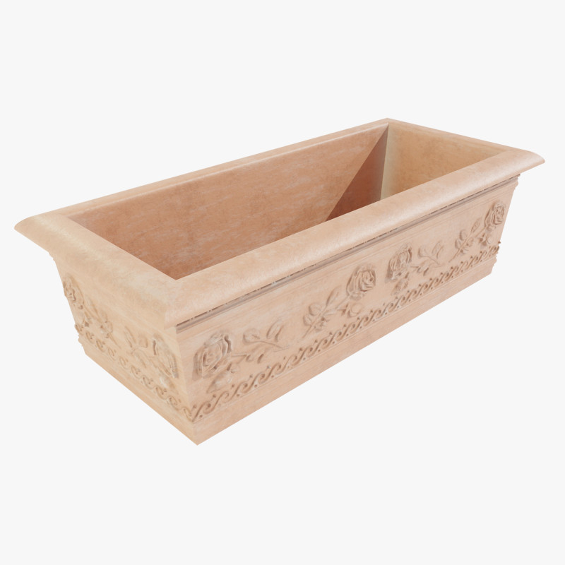 Terracotta Vase 2 3D Model .c4d .max .obj .3ds .fbx .stl .blend 