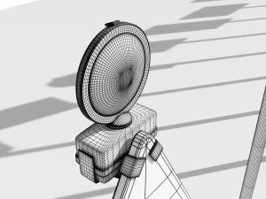 Cole&ccedil;&atilde;o de sinais de tr&acirc;nsito italianos Modelo 3D