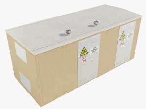 Prefabricated Electrical Substation Modelo 3D