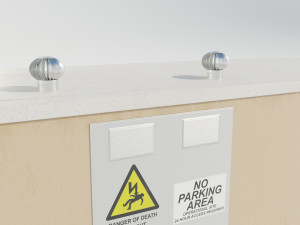 Prefabricated Electrical Substation 3D Model