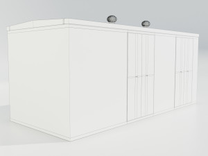 Prefabricated Electrical Substation 3D Model