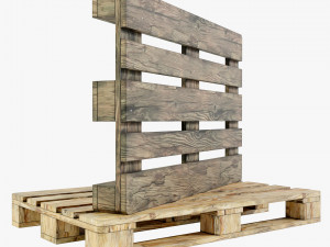 Wooden Pallets Modelo 3D