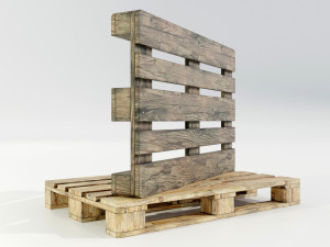 Wooden Pallets Modelo 3D
