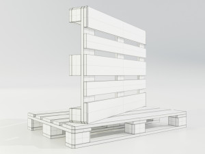 Wooden Pallets Modelo 3D