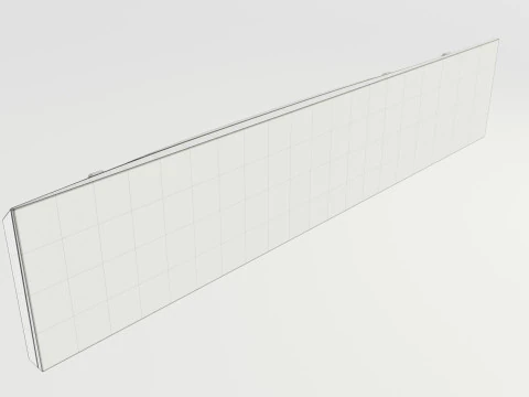 Wooden Coat Rack 3D Model
