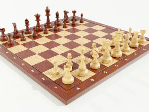 Chess Set 3D Model