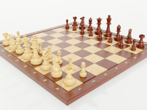 Chess Set 3D Модель