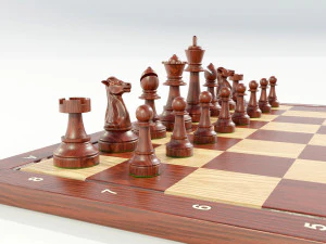 Chess Set 3D Model