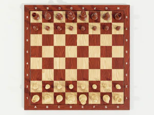 Chess Set 3D Model