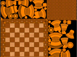 Chess Set 3D Model