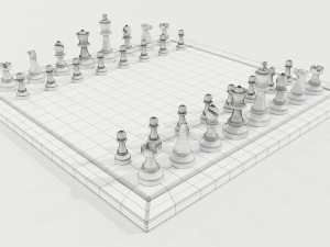 Chess Set 3D Модель