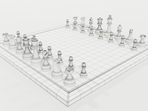 Chess Set 3D Модель