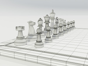 Chess Set 3D Модель