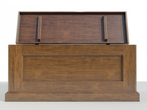 Wooden Chest Modelo 3D