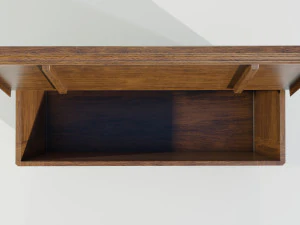 Wooden Chest 3D Model