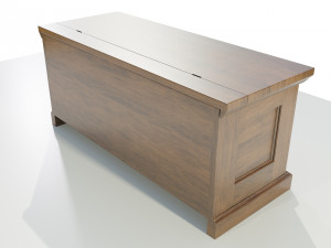 Wooden Chest Modelo 3D
