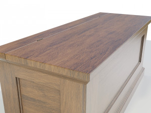 Wooden Chest Modelo 3D
