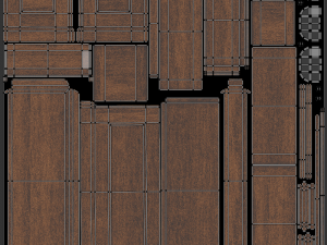 Wooden Chest Modelo 3D