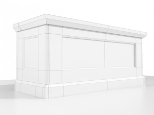 Wooden Chest Modelo 3D