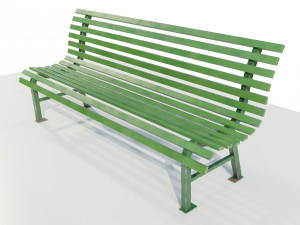 Metal Bench Modelo 3D