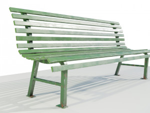 Metal Bench Modelo 3D