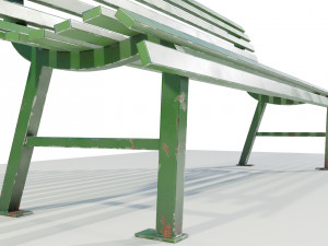 Metal Bench Modelo 3D