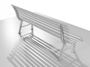 Metal Bench Modelo 3D